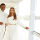 Image for article titled Queen Tina Knowles Got Married on a Yacht This Weekend